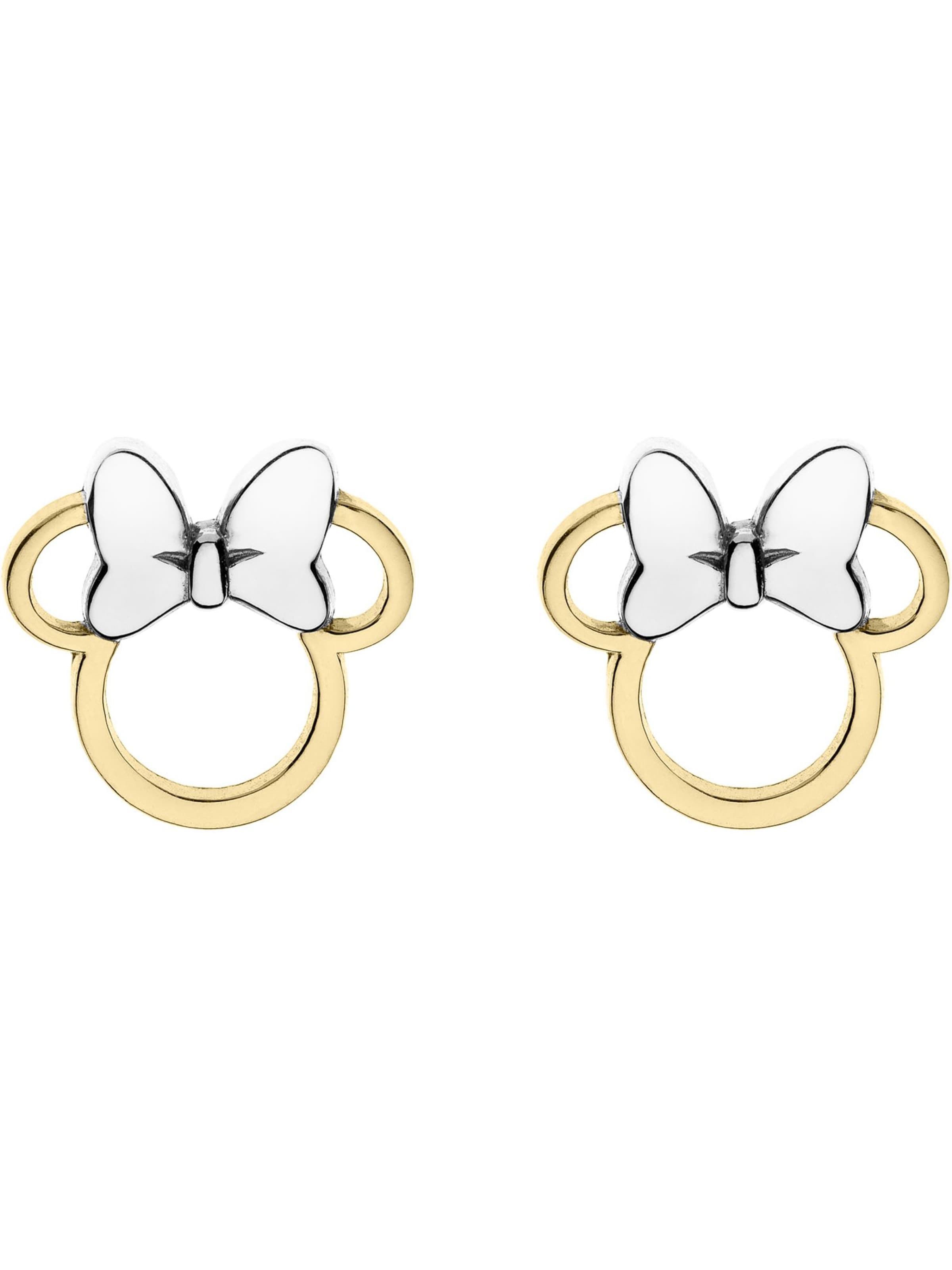 Disney Jewelry Ohrringe in Gold: Vorderseite