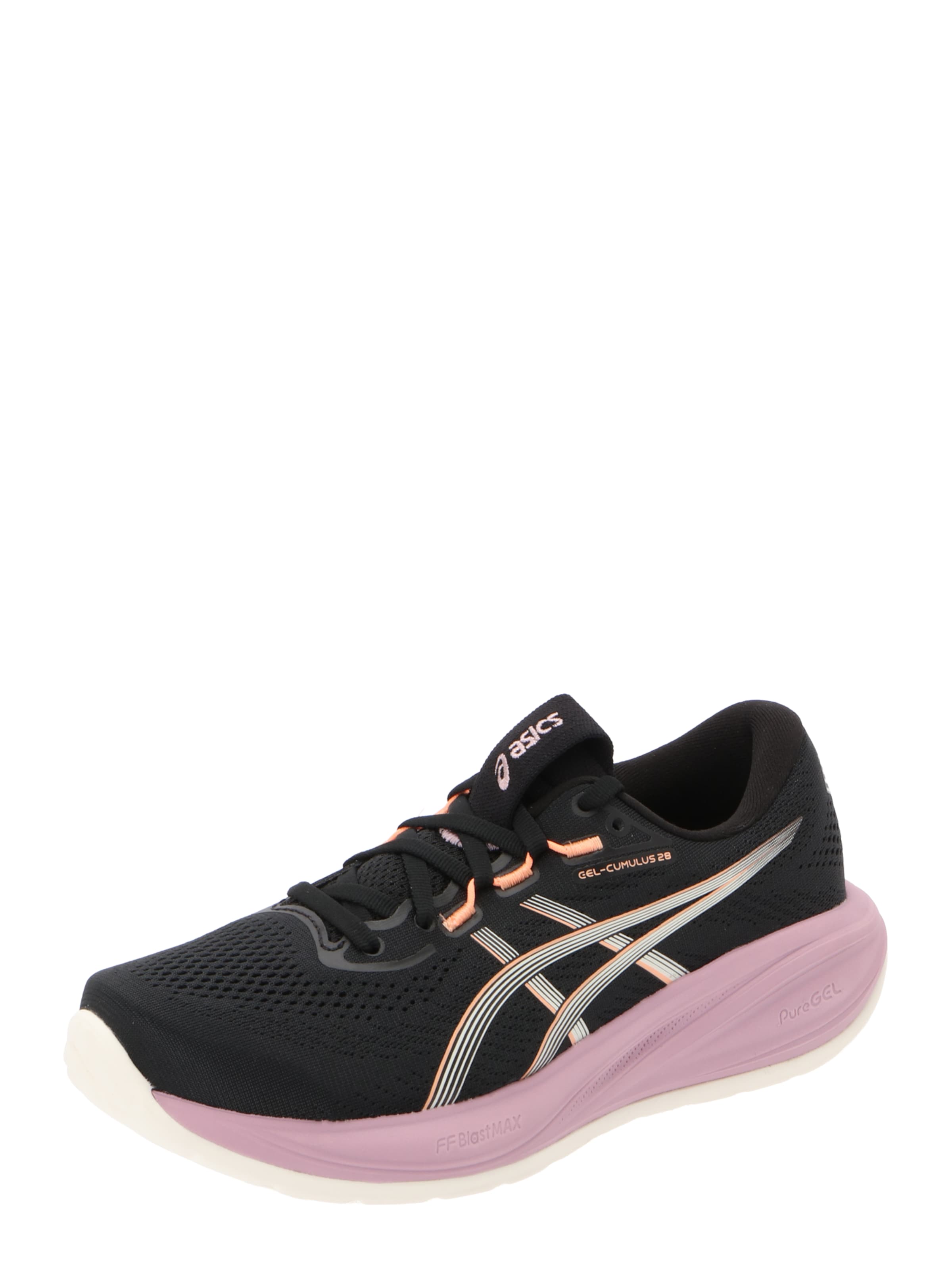 ASICS - Zapatillas de running 'Gel-Cumulus 28' en negro: frente