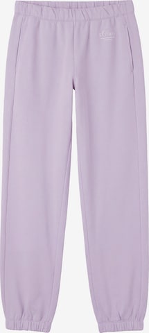Pantaloni di s.Oliver in lilla: frontale