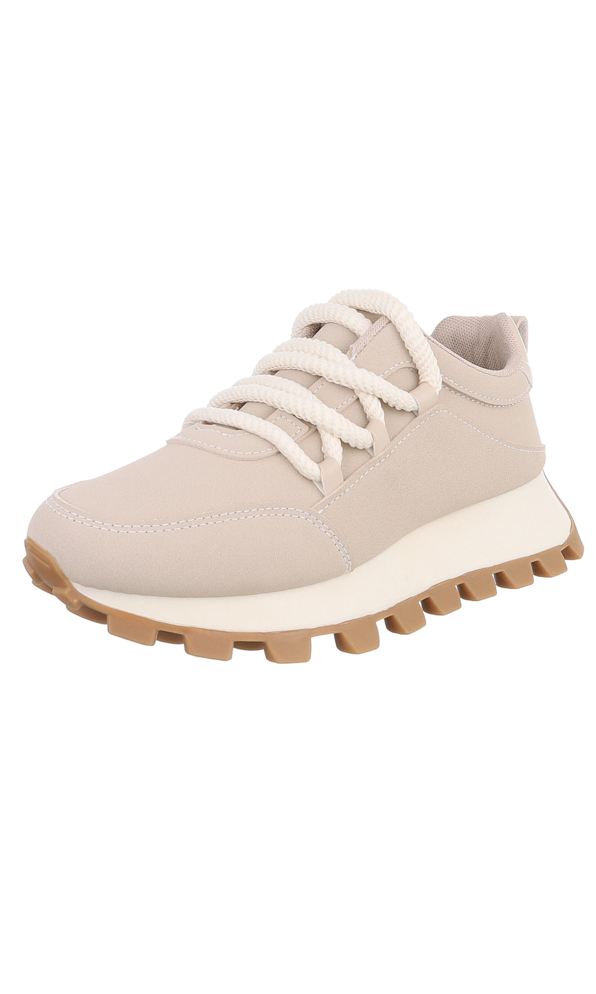 Ital-Design Sneaker low in Beige: Vorderseite