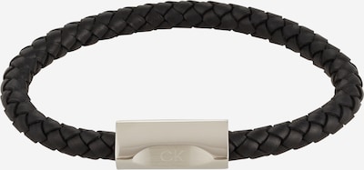 Calvin Klein Bransoletka w kolorze czarny / srebrnym, Podgląd produktu