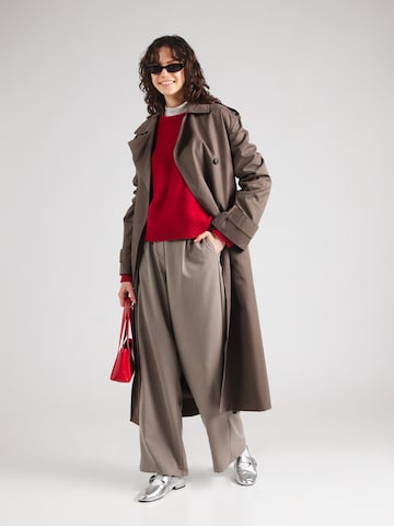 & Other Stories Sweter w kolorze czerwony