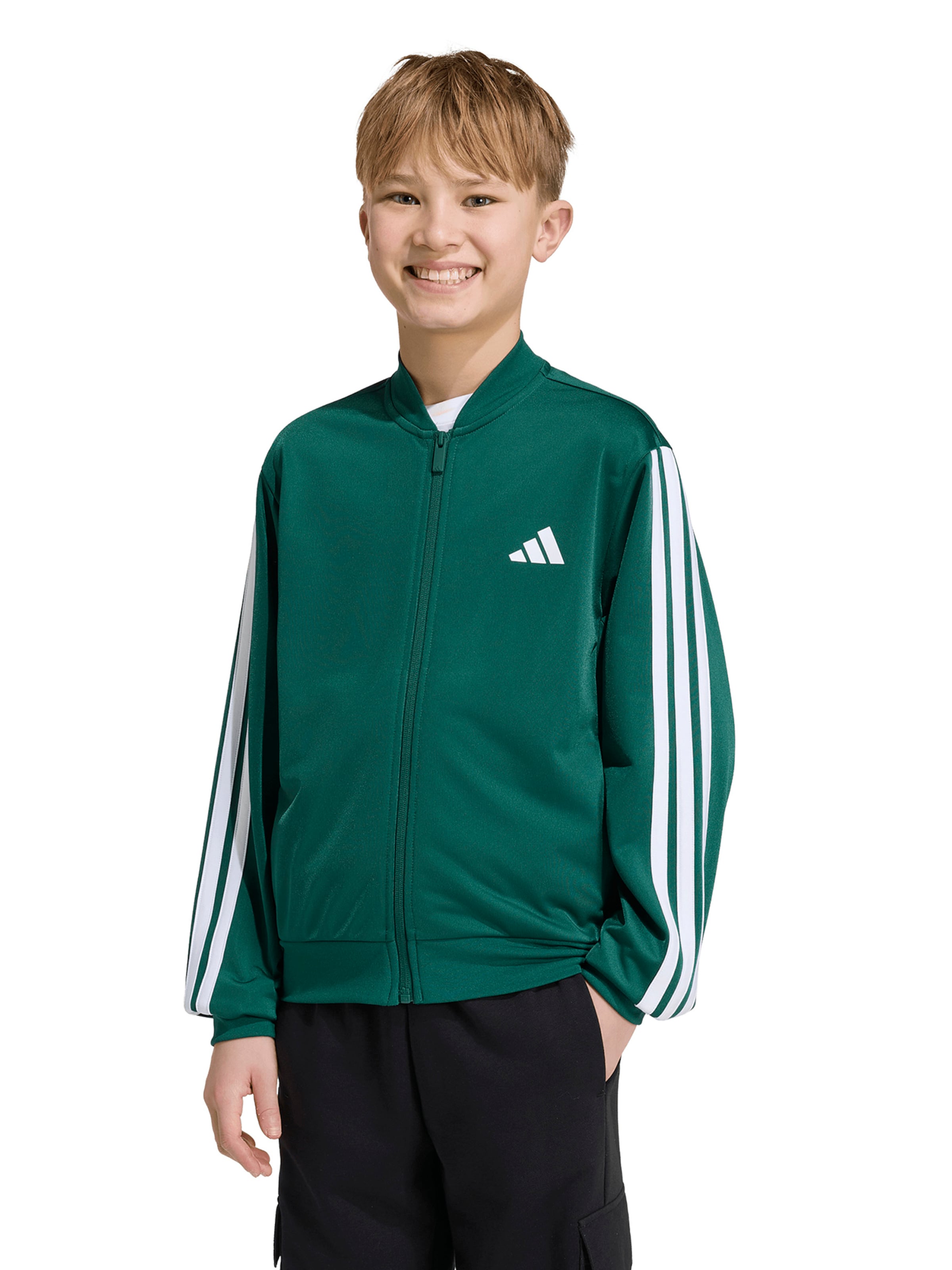 ADIDAS SPORTSWEAR Sportovní mikina – zelená: přední strana