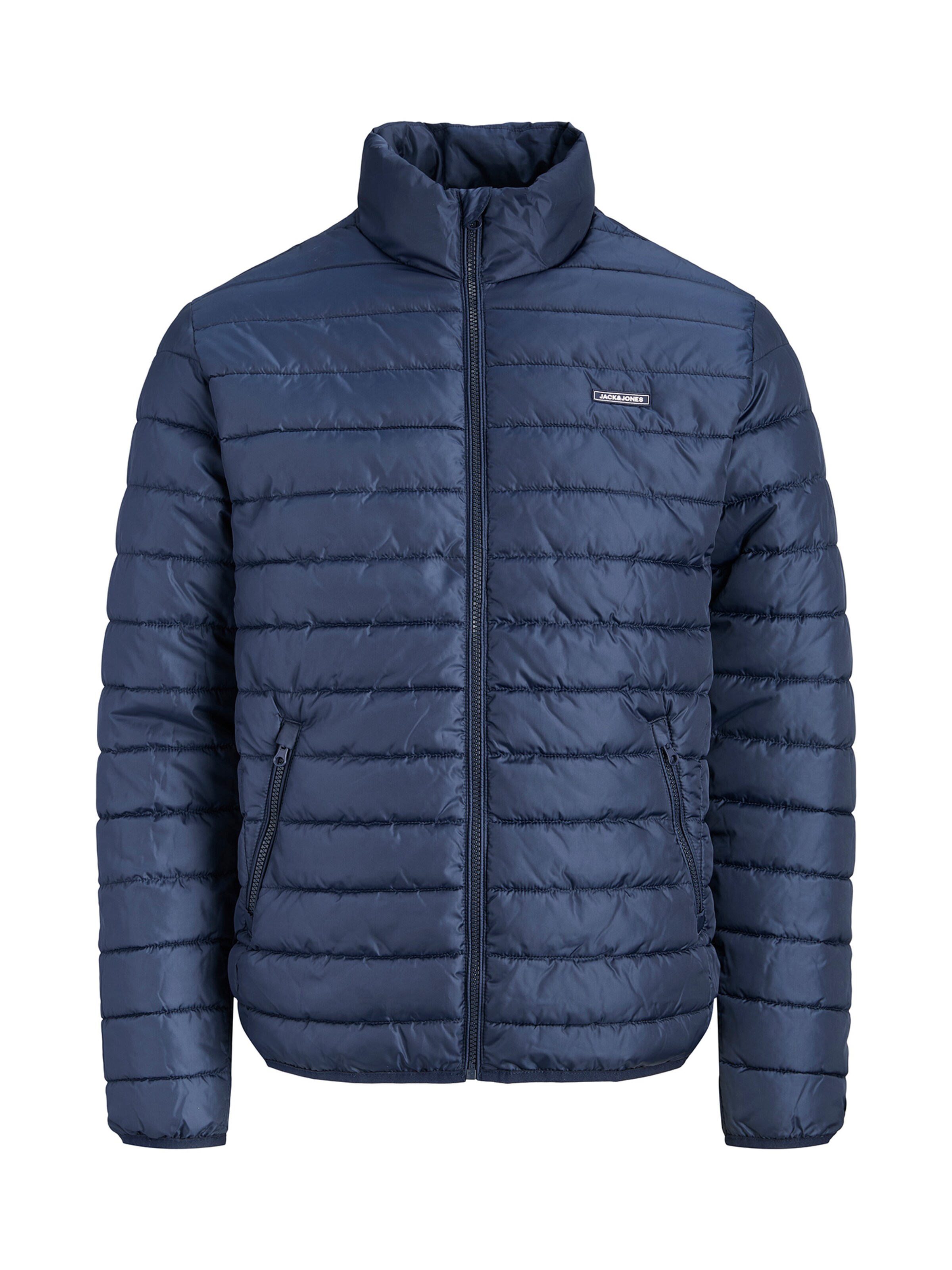 JACK & JONES - Chaqueta de entretiempo 'JJELVIS' en azul: frente