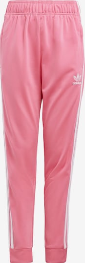 ADIDAS ORIGINALS Pantalón 'Adicolor' en rosa / blanco, Vista del producto