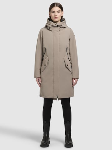 khujo Vinterfrakke 'Charlyn5' i beige