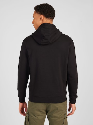 Lyle & Scott Sweatshirt 'Tonal Eagle' in Zwart