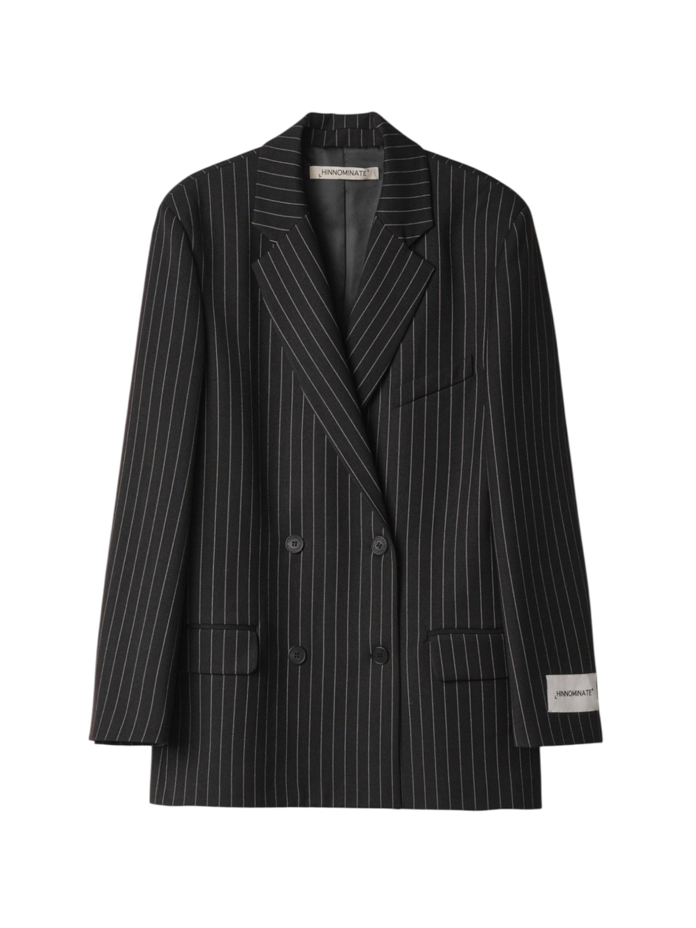 HINNOMINATE Blazer in Black: front
