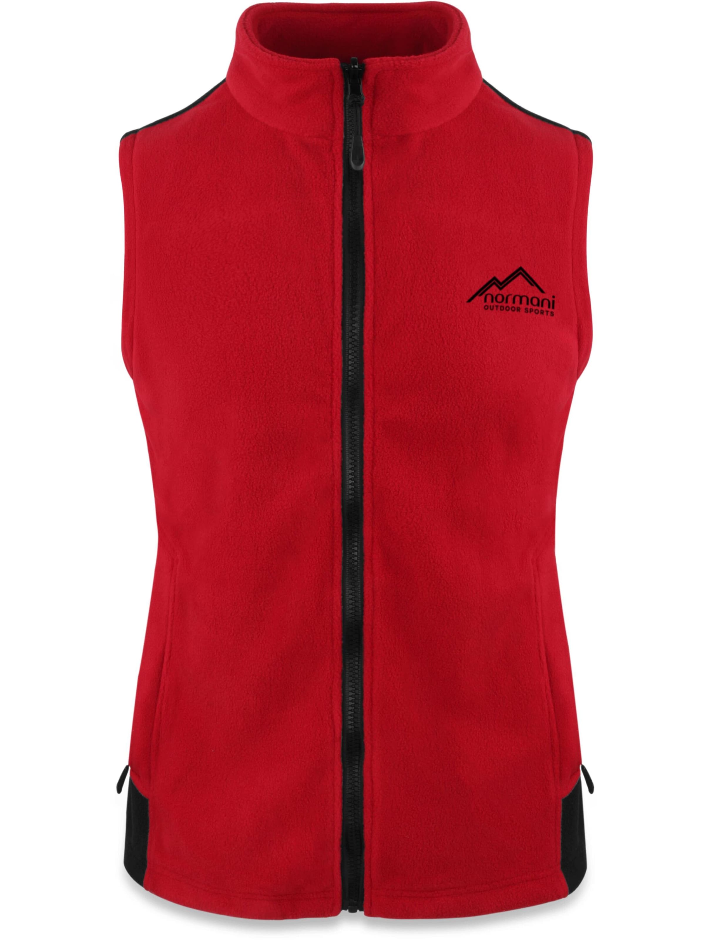 normani Sports vest 'Barrie' in Red: front