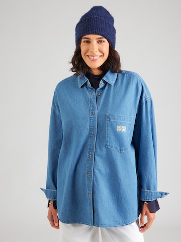 AMERICAN VINTAGE Blouse 'IZEWAY' in Blue: front