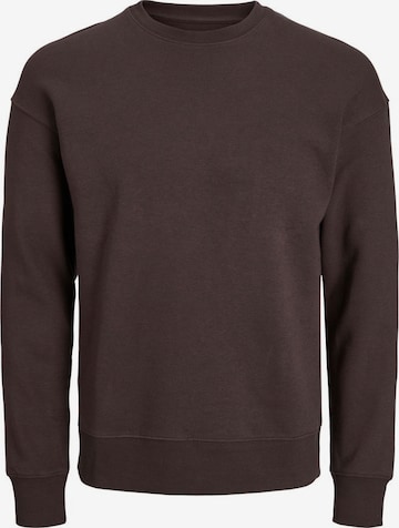 JACK & JONES Sweatshirt 'Star' in Brown: front