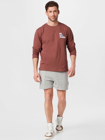 ABOUT YOU Shirt 'Hannes' in Brown