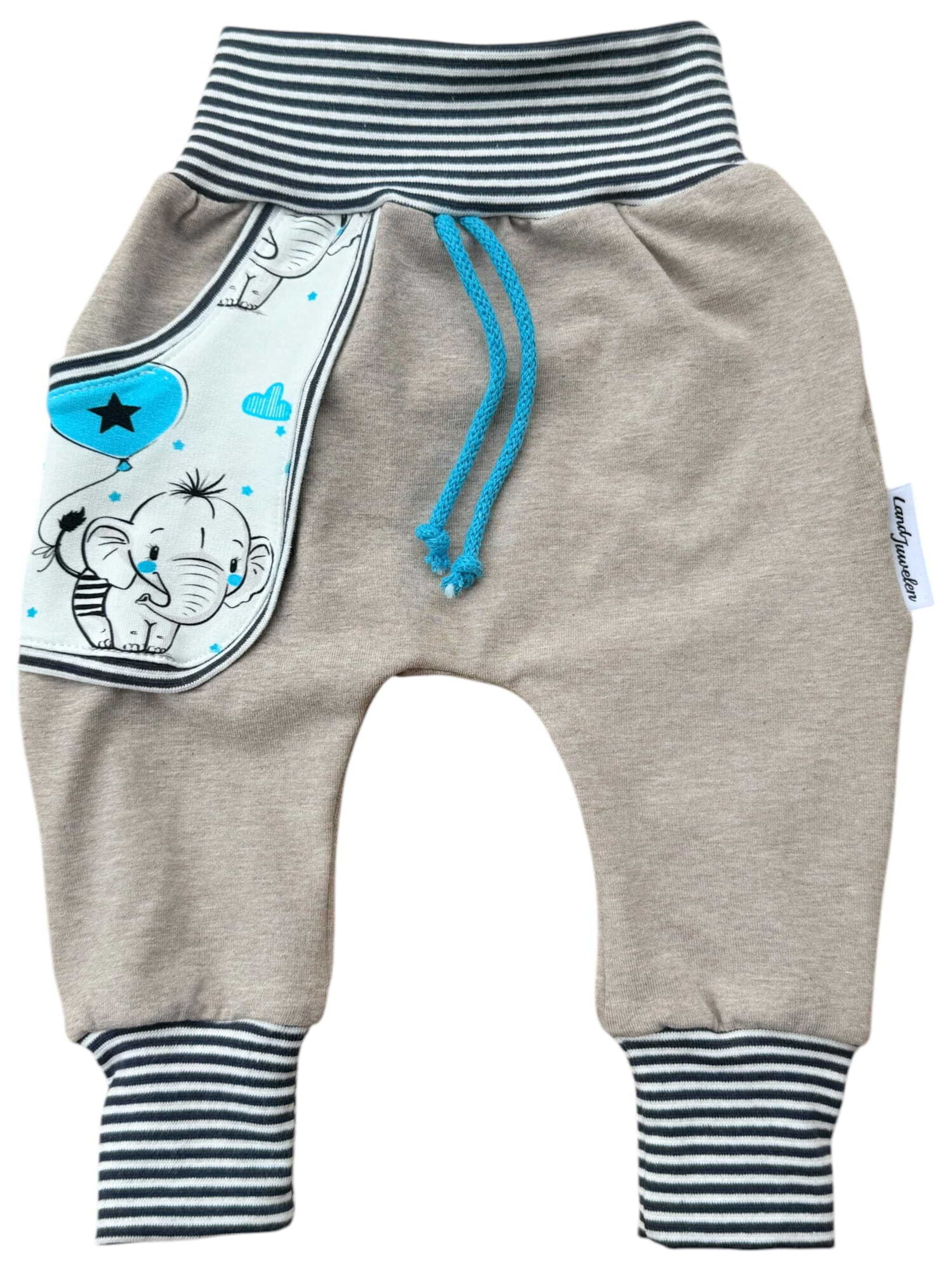 Effilé Pantalon Land-Juwelen en beige : devant