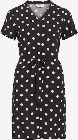 Robe-chemise 'VIIda Paya' VILA en noir : devant
