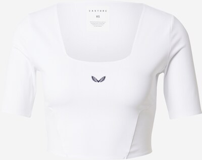 Castore Shirt 'Onyx' in de kleur Marine / Wit, Productweergave