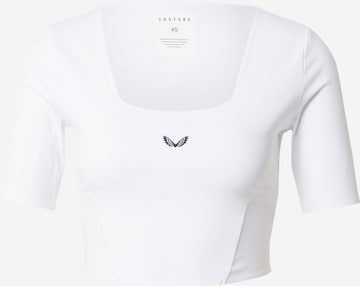 Castore T-shirt 'Onyx' i vit: framsida