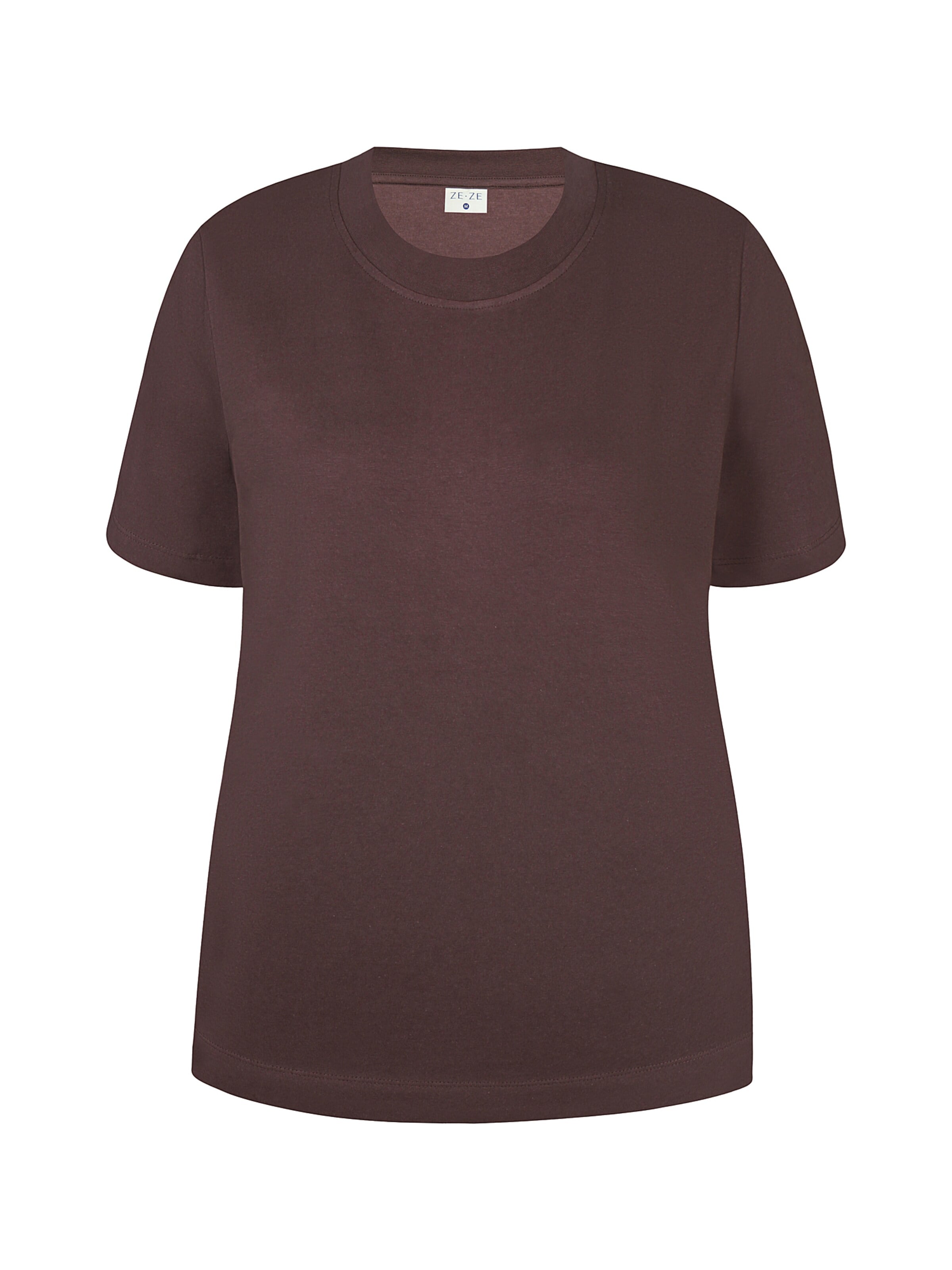 ze-ze Shirt 'Geet 187' in Brown: front