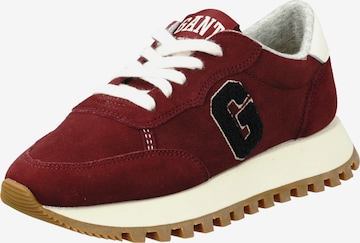 Sneaker bassa 'Caffay' di GANT in rosso: frontale