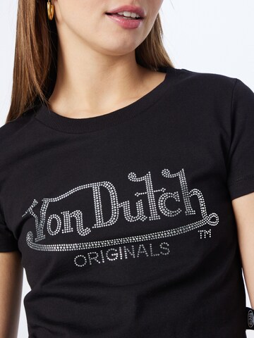 Tricou 'ANDREA' de la Von Dutch Originals pe negru