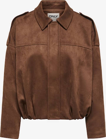 Veste mi-saison 'ONLMoon-Stina' ONLY en marron : devant