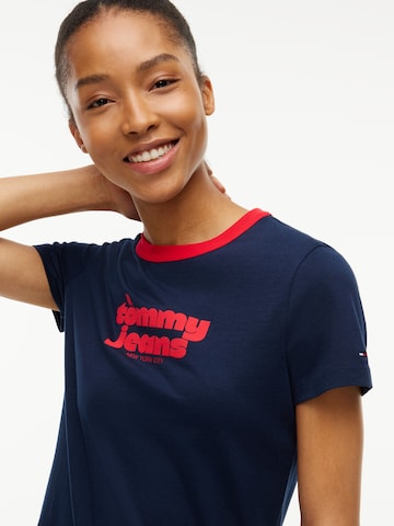 Maglietta di Tommy Jeans in blu