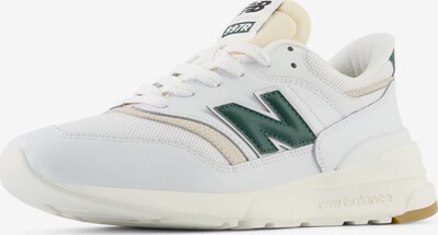 new balance Zemie brīvā laika apavi '997', krāsa - miesaskrāsas / tumši zaļa / balts, Preces skats