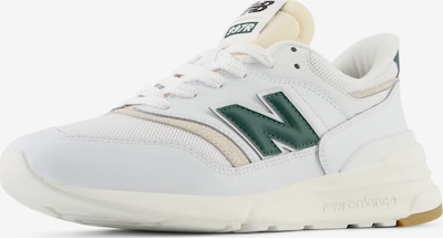 Sneaker low '997' new balance pe culoarea pielii / verde pin / alb, Vizualizare produs