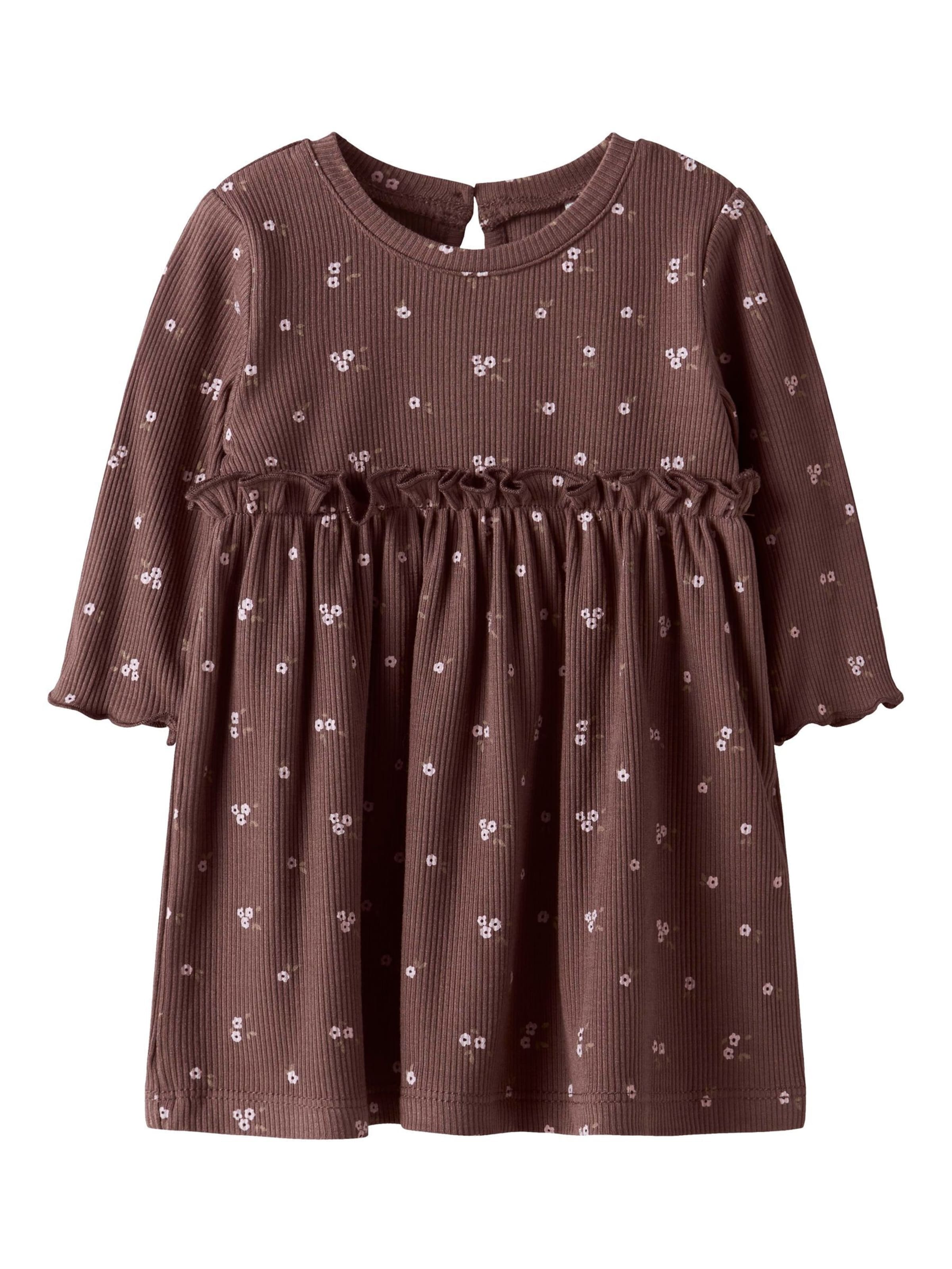 Robe NAME IT en marron : devant