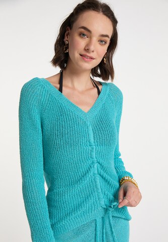 Pull-over IZIA en bleu