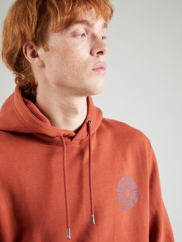 BLEND Sweatshirt i orange