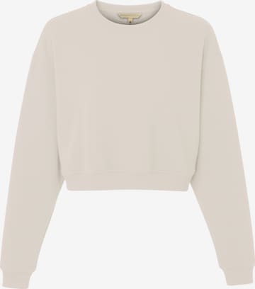 Organication Sweatshirt in White: front