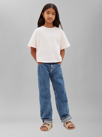 T-Shirt Calvin Klein Jeans en rose