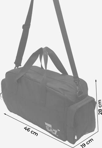 EA7 Emporio Armani Cestovní taška – černá
