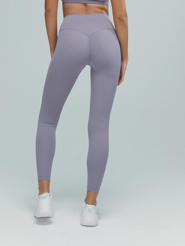 DRILLS Apparel Skinny Leggings 'ACTIVE Scrunch Leggings' in Purple