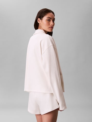 Calvin Klein Pyjamashorts 'Heritage' in Weiß