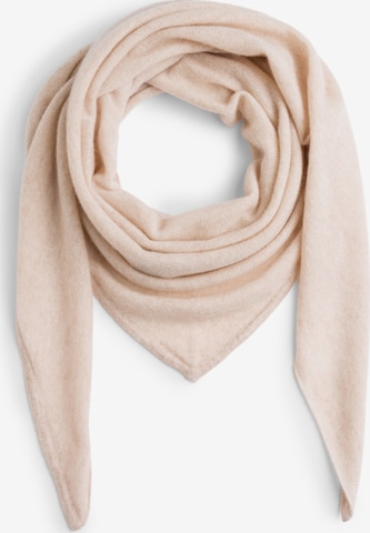 Marie Lund Schal in Beige: Vorderseite