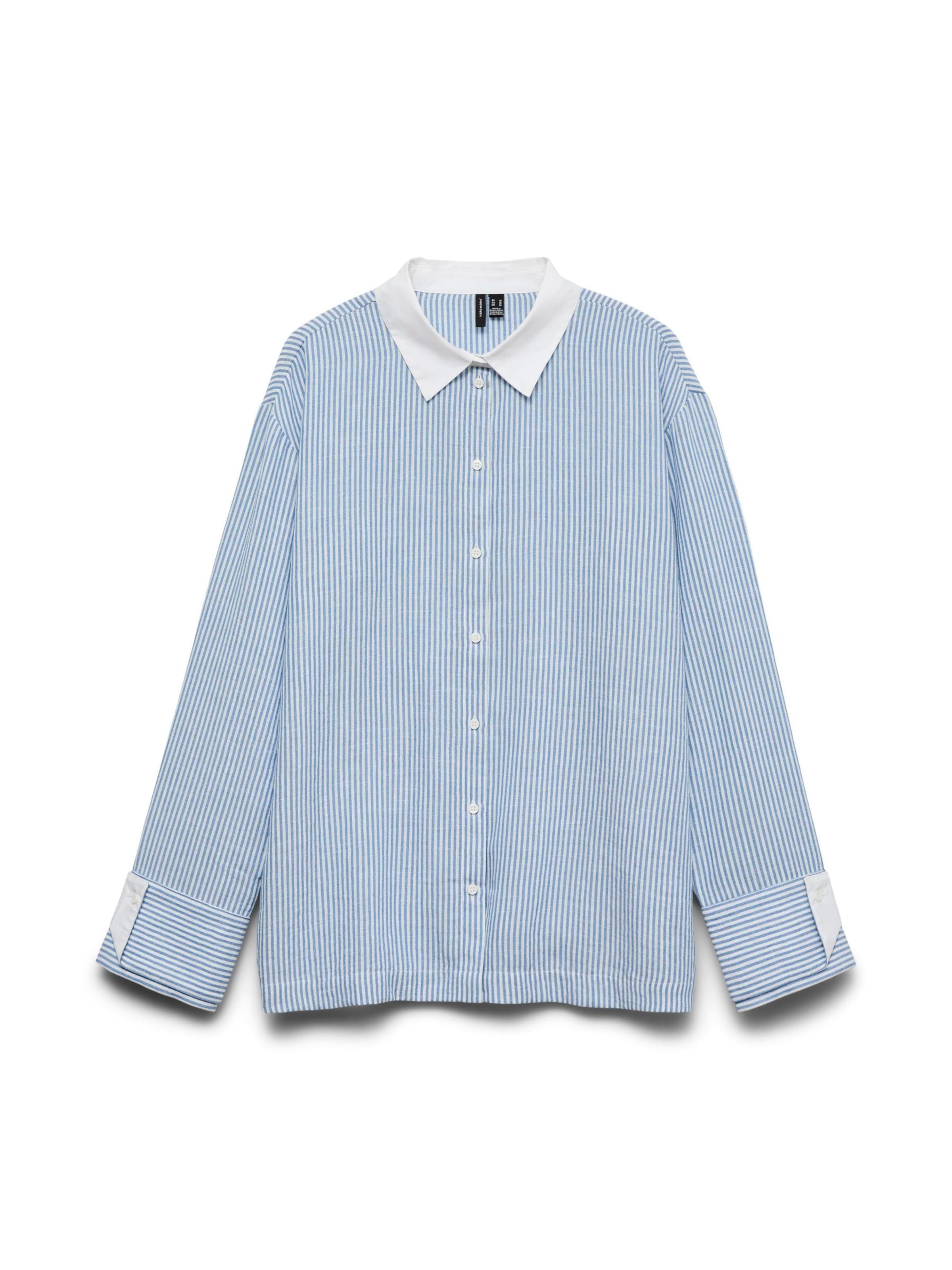 Chemisier 'VMLea' VERO MODA en bleu : devant