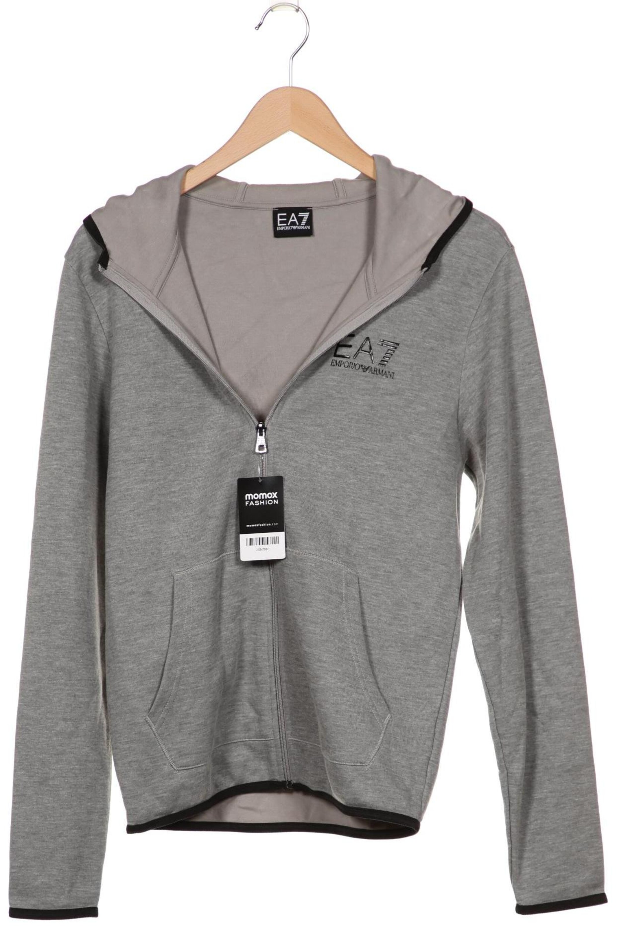 EA7 Emporio Armani Sweatshirt u0026 Zip-Up Hoodie in S in Grey | ABOUT YOU