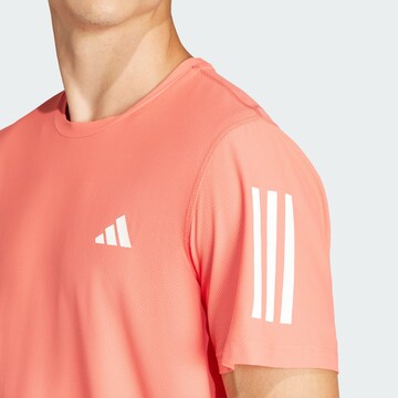 ADIDAS PERFORMANCE Performance Shirt 'Own the Run' in Red