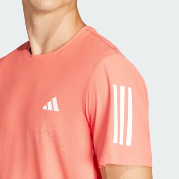 ADIDAS PERFORMANCE Funktionsshirt 'Own the Run' in Rot