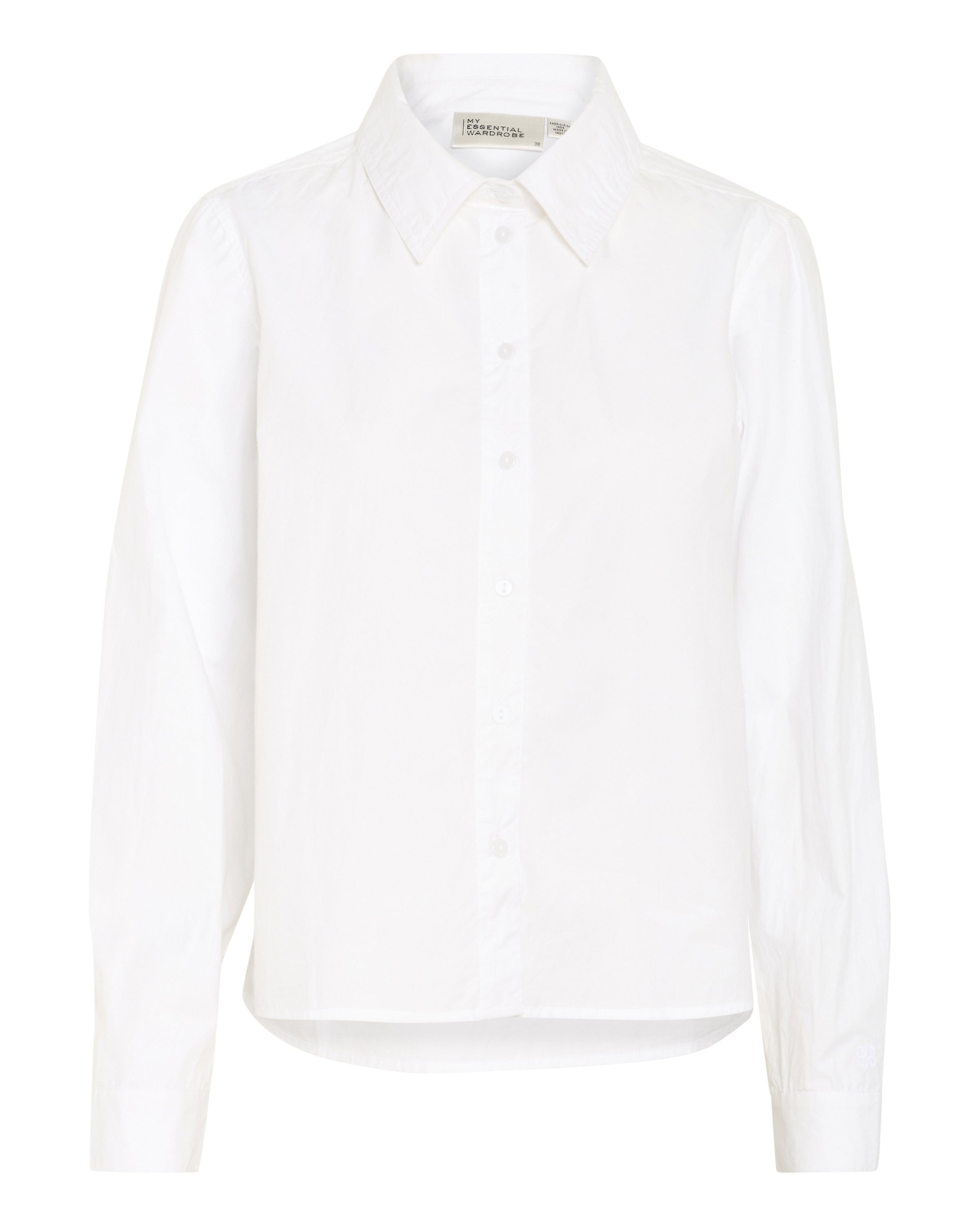 My Essential Wardrobe Bluse i hvid: forside