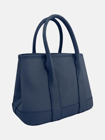 Borsa a spalla 'Borsa a Spalla Donna PVC Gianmarco Venturi con Zip e Cuore' di GianMarco Venturi in blu
