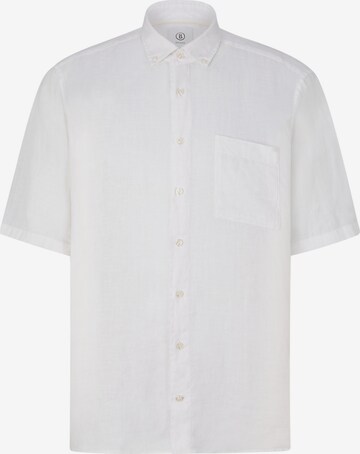 BOGNER Button Up Shirt 'Lykos' in White: front