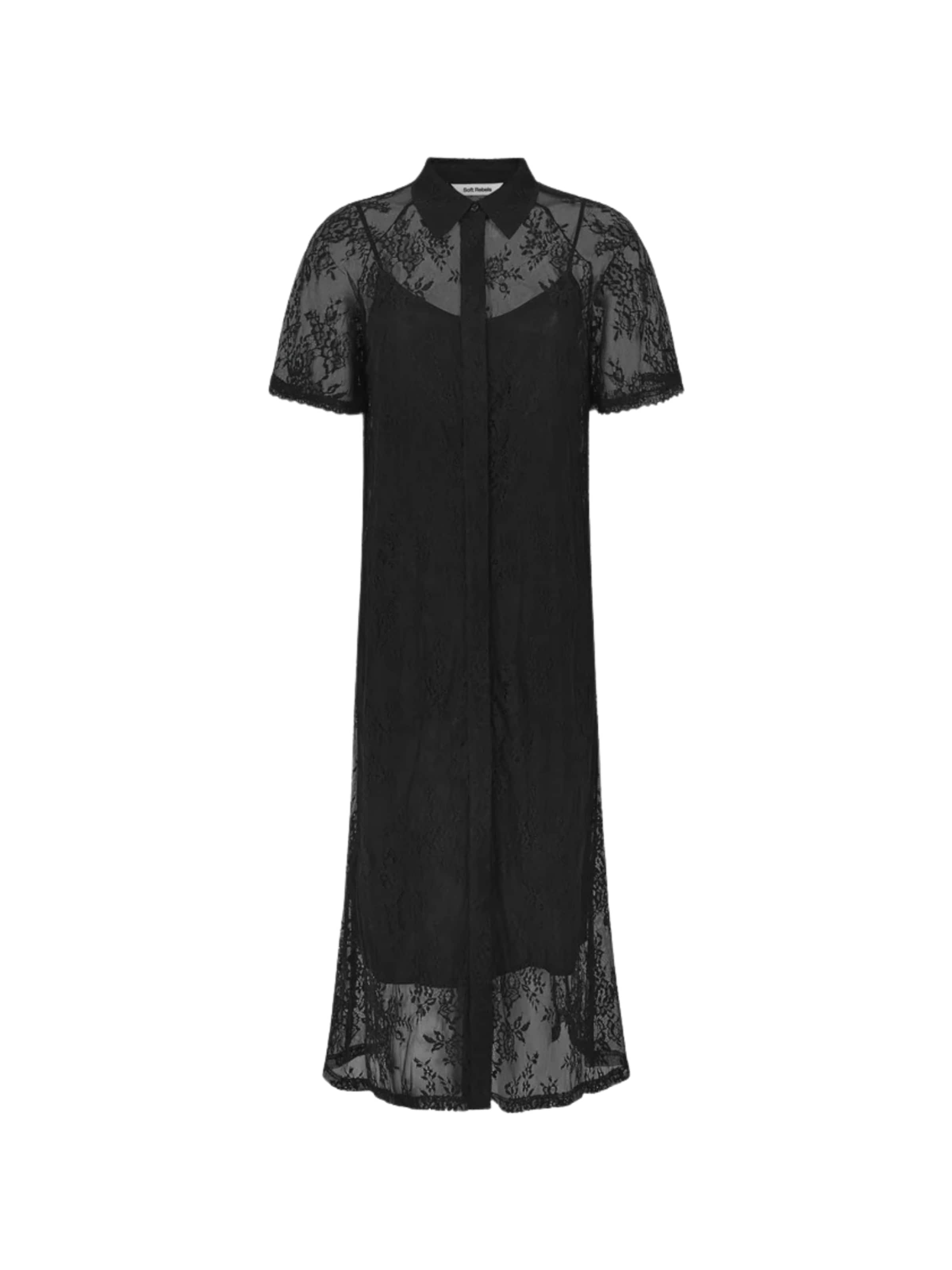 Soft Rebels Kleid 'SRLaurel' in Schwarz: Vorderseite