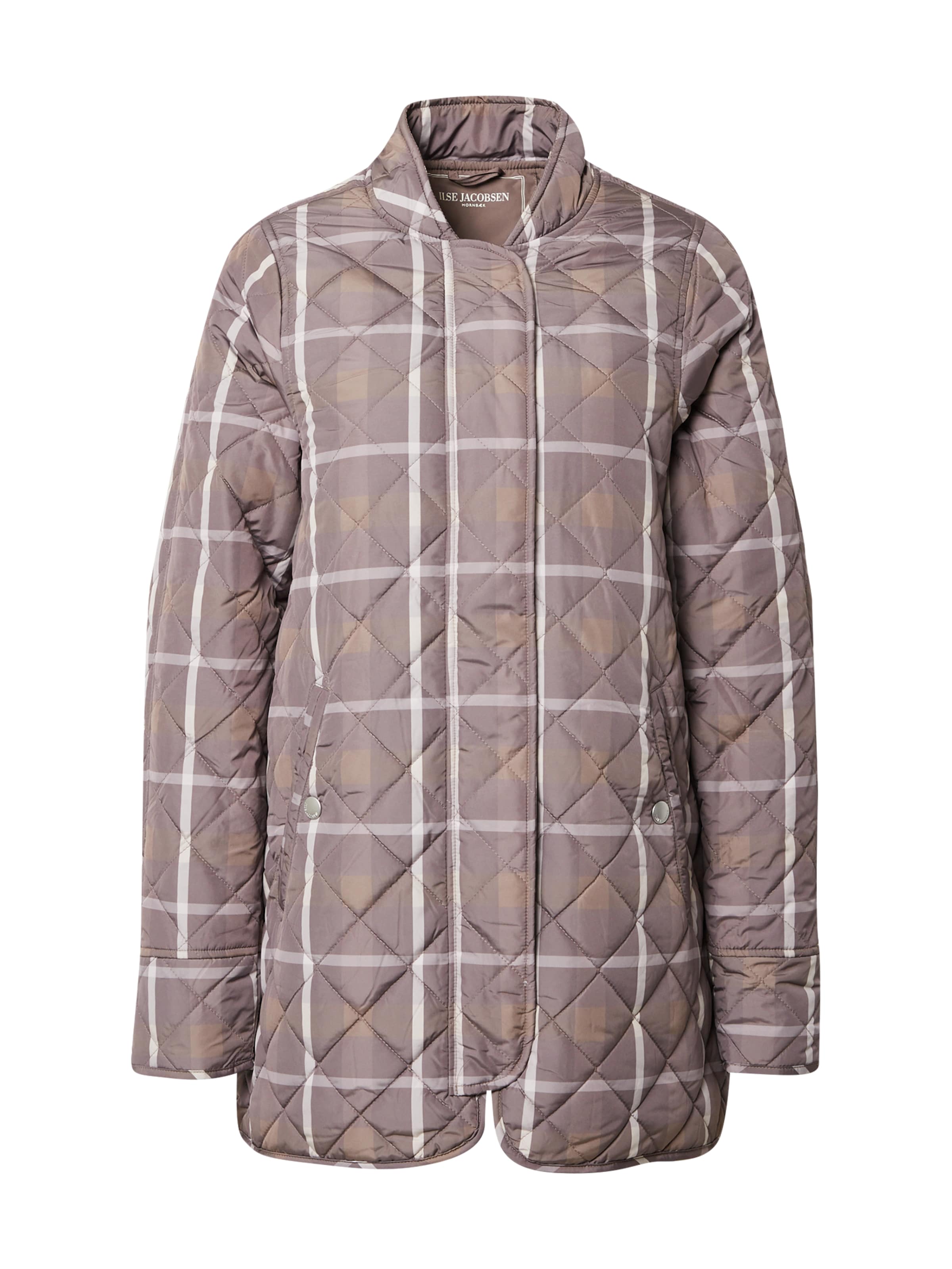 ILSE JACOBSEN Between-season jacket in Grey: front