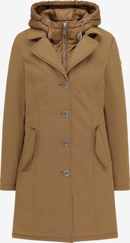 Manteau d’hiver DreiMaster Klassik en beige : devant