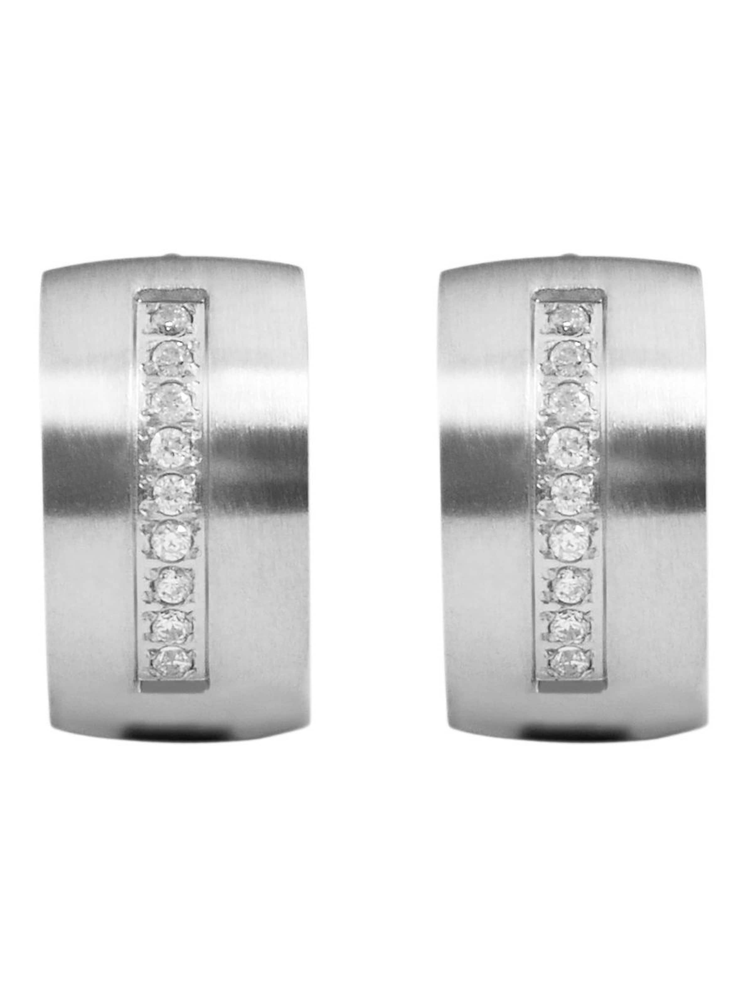 Akzent Earrings 'Manila, langlebig' in Silver