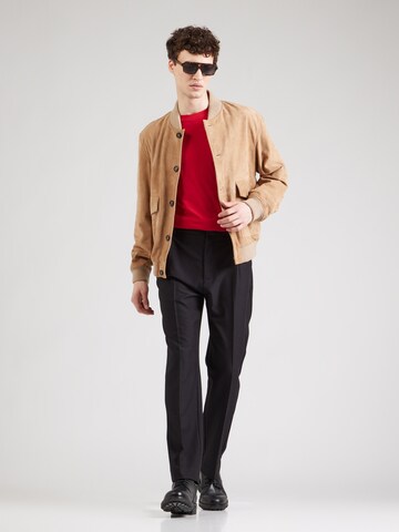 BOSS Overgangsjakke 'H-Melot' i beige