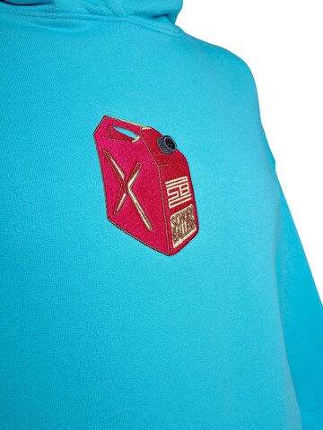 SC.SB Milano Sweatshirt 'Gasolina Hoodie' in Blau