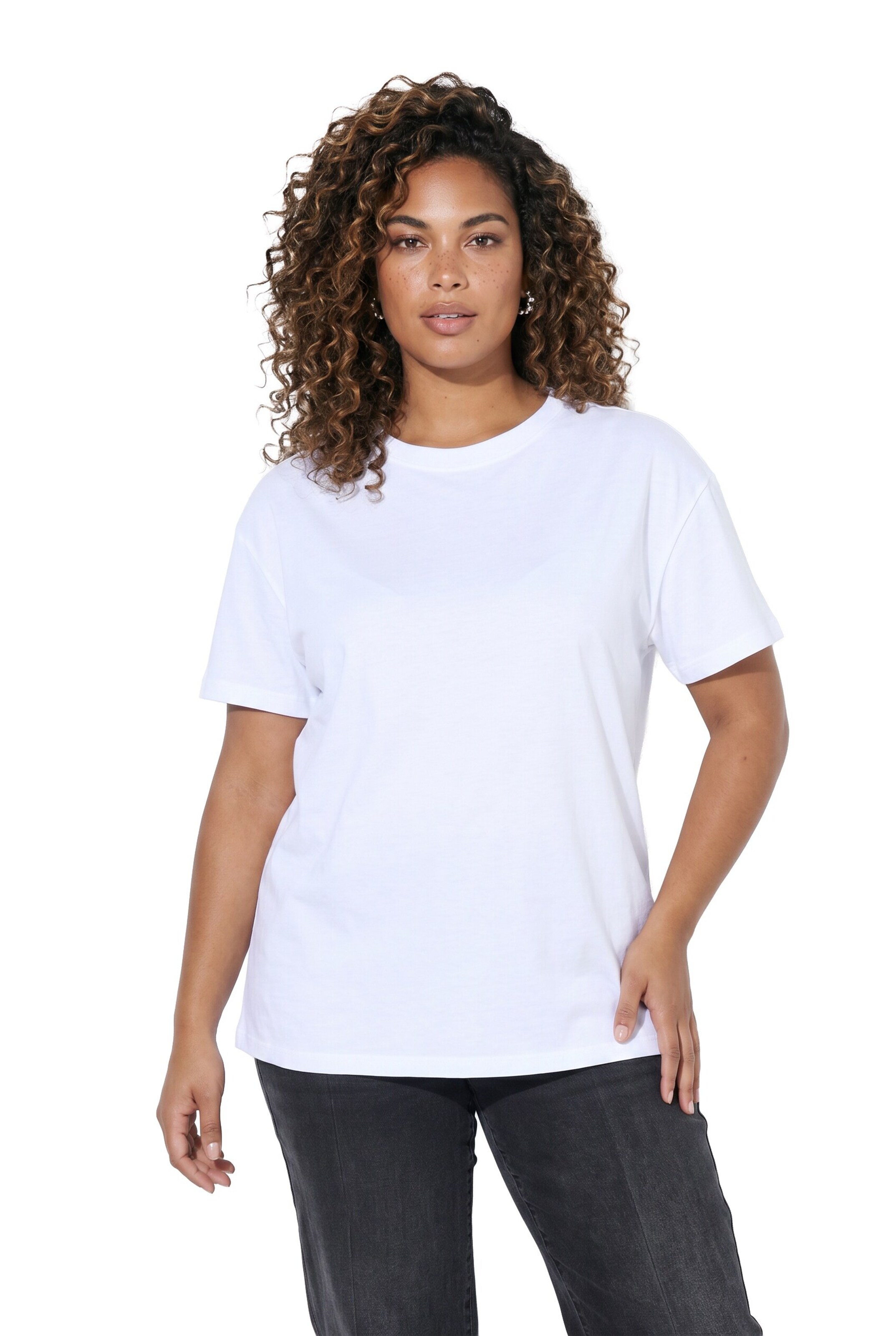 MIAMODA Shirt in White: front